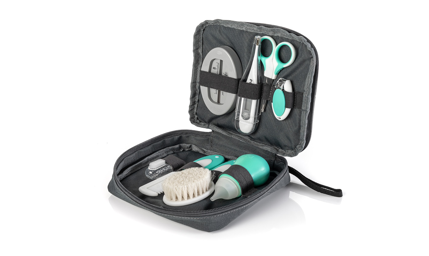 Set für die tägliche Babypflege